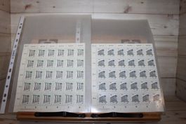DDR - Teilbogen 813+814 30 x incl. DV + 814 I