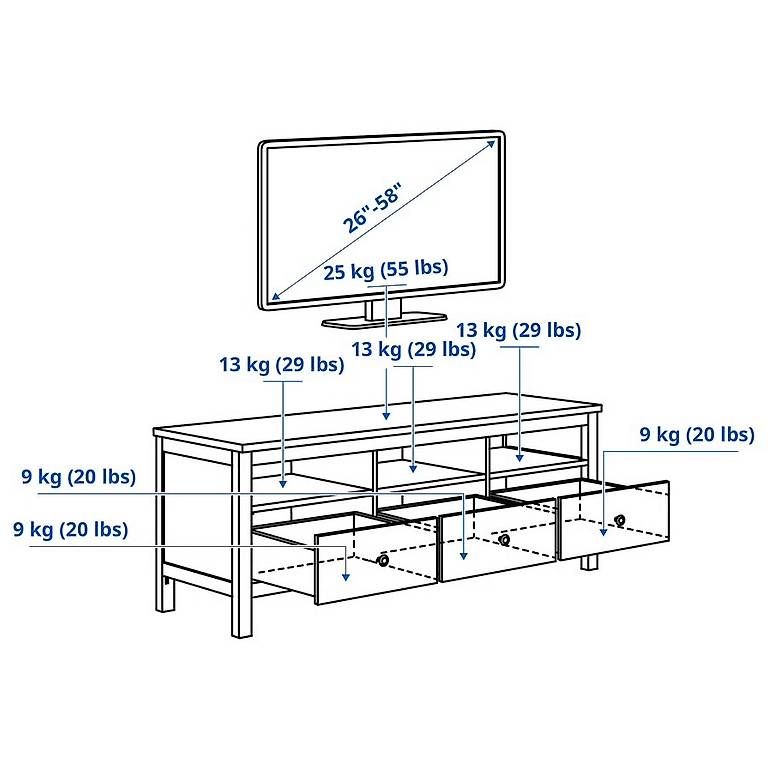 TV Möbel: Ikea Hemnes TV-Bank – Gebraucht aus Oensingen von mau_7hcg 2