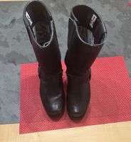 Damen-Töffstiefel Schwarz Grösse37 guter Zustand