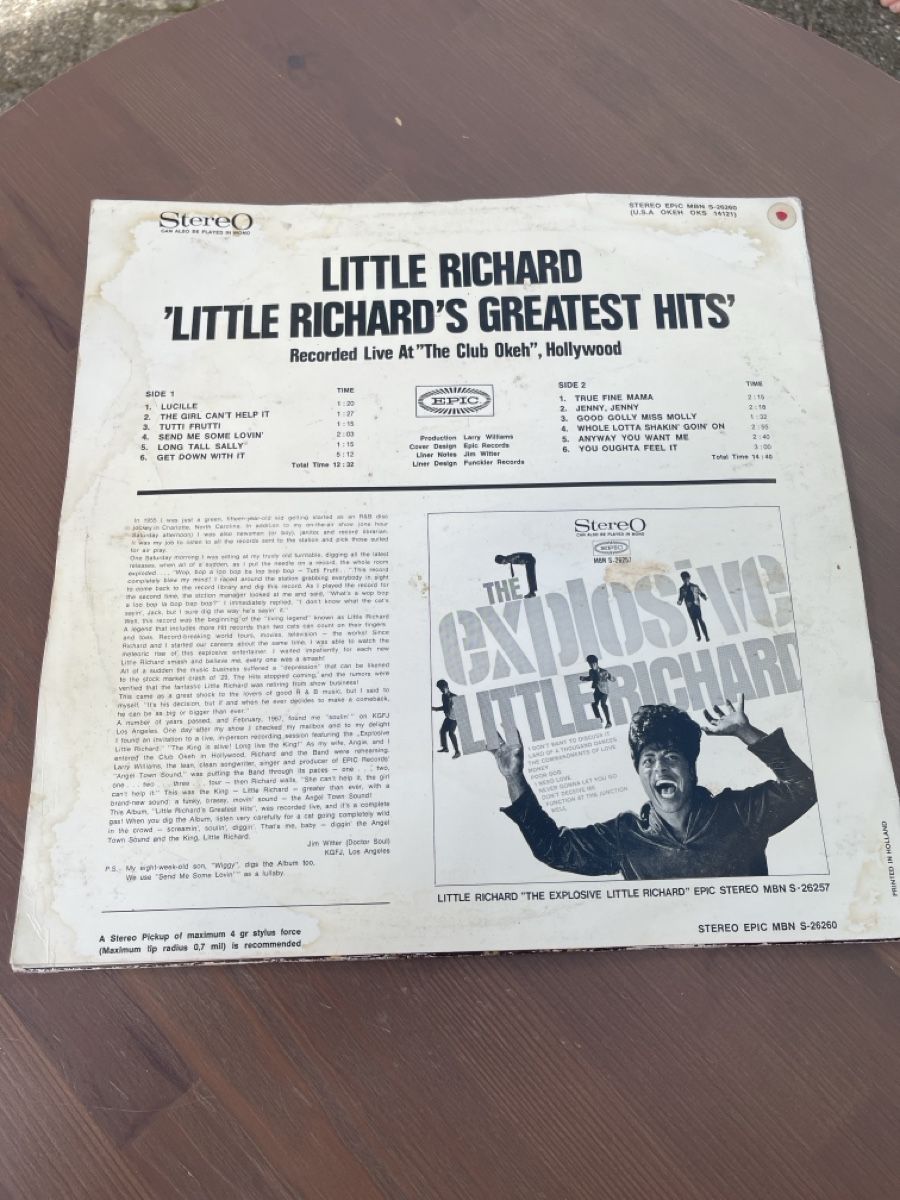 Dischi in vinile: Little Richard's Greatest Hits, Vinyl – Usato da Unterkulm venduto da AnoliOccasion 1