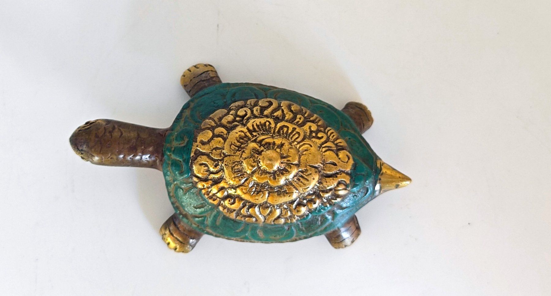 Statuette: Bronze Schildkröte / 002 – Nuovo (secondo la descrizione) da Basel venduto da Shankar 5