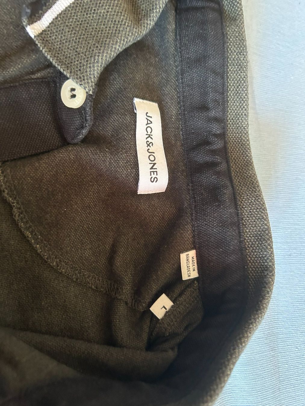 Jack & Jones Magliette Polo: Jack & Jones Polohemd, Gr. L, schwarz – Usato da Oberkulm venduto da RobinRetoMueller 1
