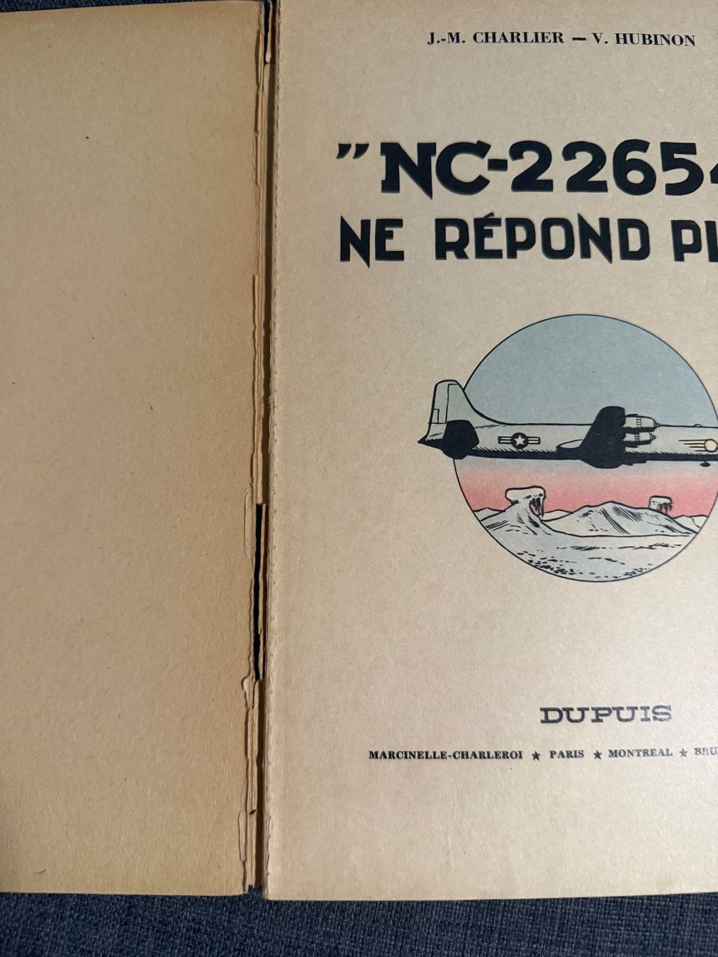 Comics: Buck Danny NC-22654 ne répond plus  ancienne édition – Gebraucht aus Fribourg von J334455 2