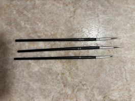 Pinsel Set, 3 Stück, Feinste Details, originalverpackt