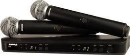 Shure BLX1288/SM58 Doppelfunkstrecke mit 2 Mikrofonen
