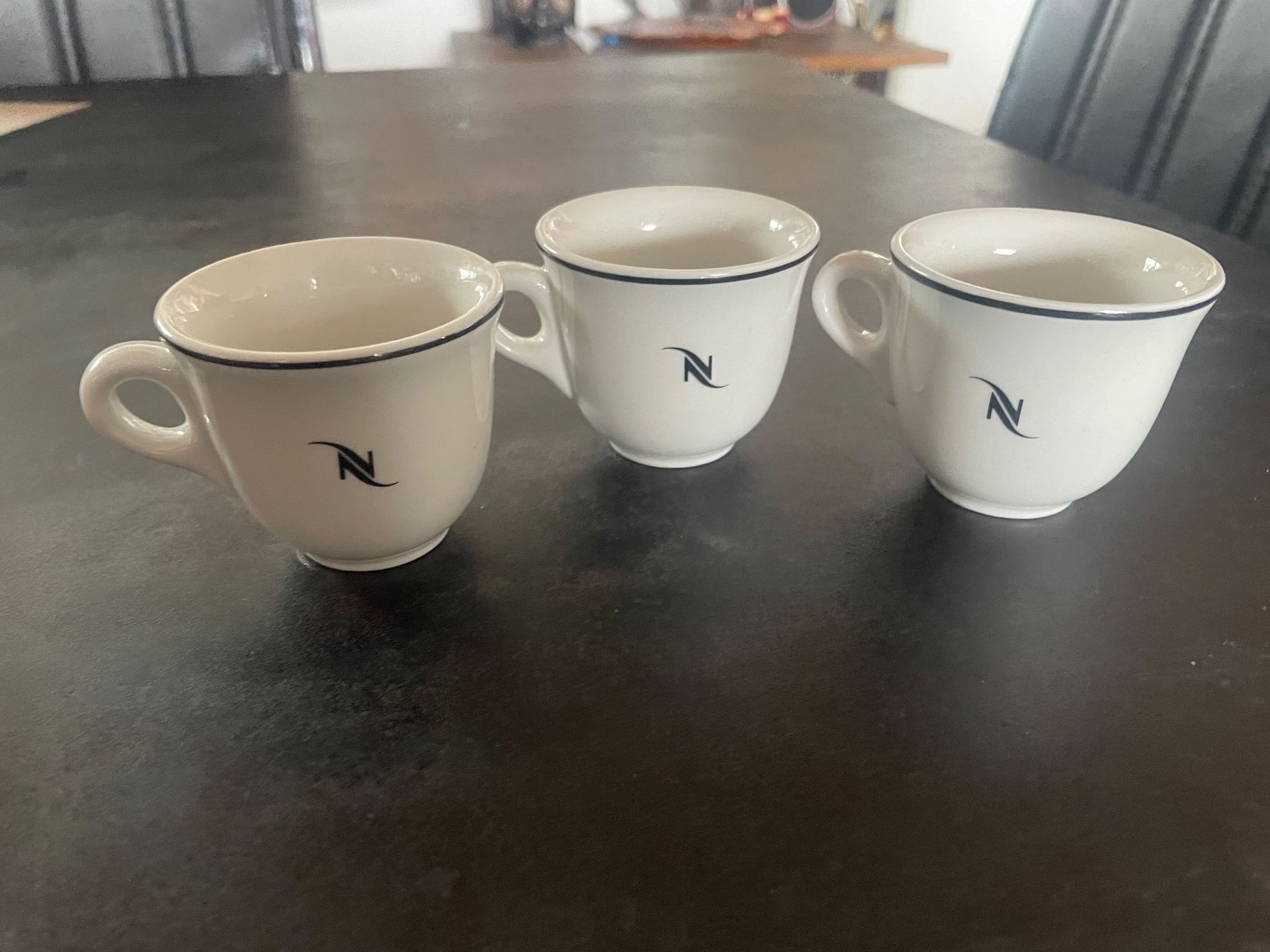 Nespresso Tazze: 3 Tasses Espresso Nespresso – Usato da Vallamand venduto da Bricbracbroc82