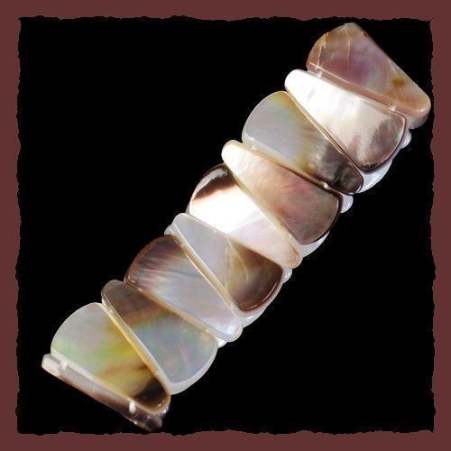 Armbänder & -reifen: ♛ Perlmutt Stretch Armband – Neu und originalverpackt aus Oberglatt ZH von Hot-Spot 1
