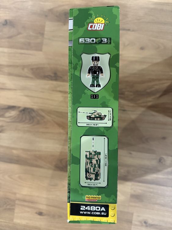 Cobi Jeux de construction: Cobi Königstiger (Tiger II P) Panzer, Neu & ungeöffnet! (630 – Neuf avec emballage d'origine à Nidfurn par suter.glarus 3