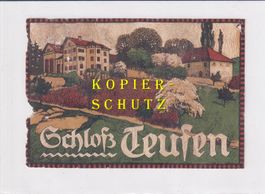 Etikette - Schloss Teufen /bd