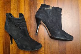Stiefeletten mit Absatz, Grösse 38
