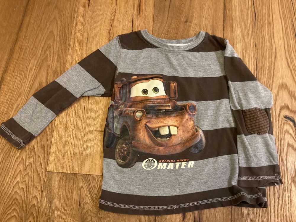 Disney cars kinder shirt pullover 98/104