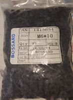Zyl. Schrauben mit Innensechskant M6x10 flachen Kopf Stahl