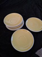 Rössler 6er Set Vintage Kaffeetassen- Unterteller