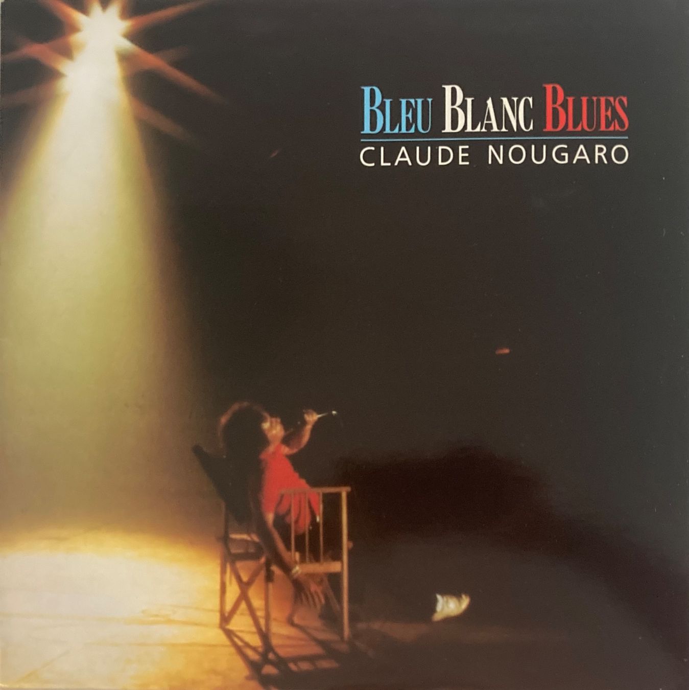 Schallplatten: NOUGARO - BLEU BLANC BLUES – Gebraucht aus Poliez-Pittet von Newtown-Records
