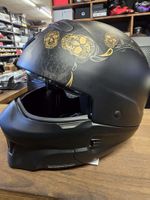 Casque Scorpion Exo Combat Evo Kalavera noir/or mat
