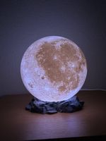 Mondlampe - Sorge für gemütliches Licht im Schlafzimmer
