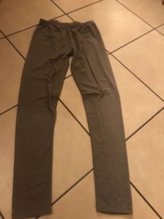 Mädchen Leggings 152 olivgrün