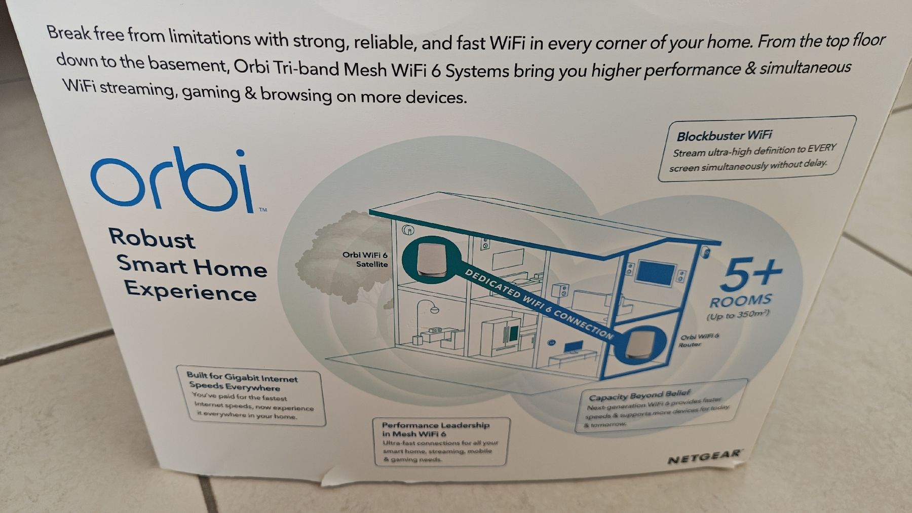 Netgear Modems & Router: Netgear Orbi RBK752 Mesh WLAN – Gebraucht aus Weisslingen von nizanra 4