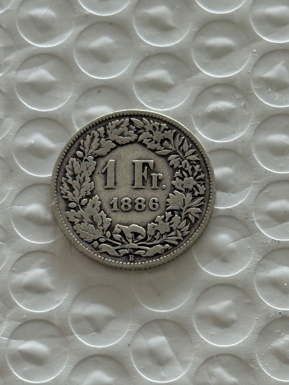 Tutti le monete: 1 Franken 1886  Rar – Usato da Wallisellen venduto da SWISS_SILVER1