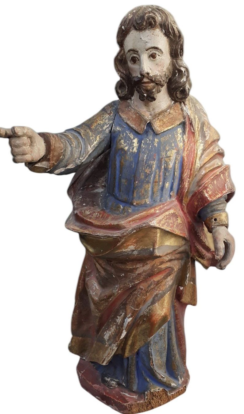 Sculture & Statue: Skulptur Heiliger antik – Usato da Mörschwil venduto da antiksalon
