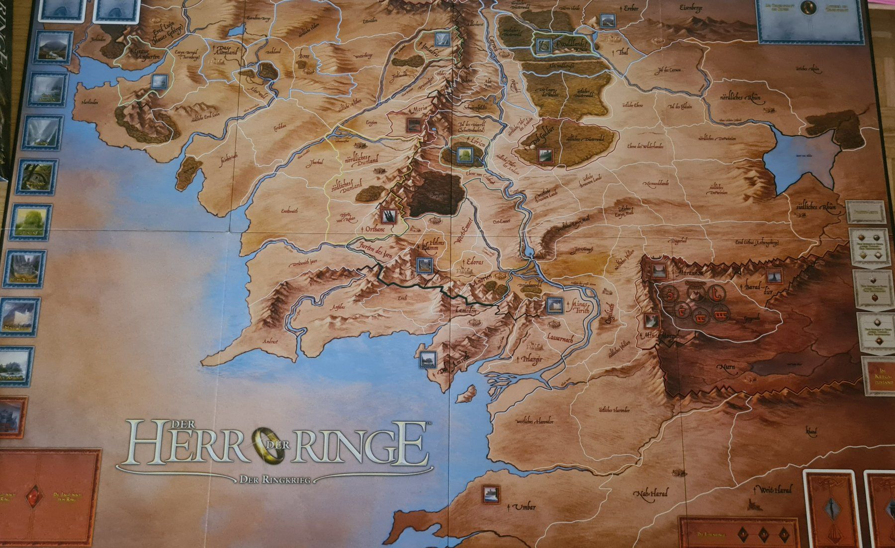 Jeux: Der Herr der Ringe - der Ringkrieg – D'occasion à Aarburg par boh_2rj7 2