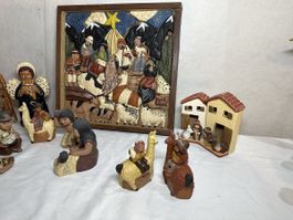 Krippe aus Keramik