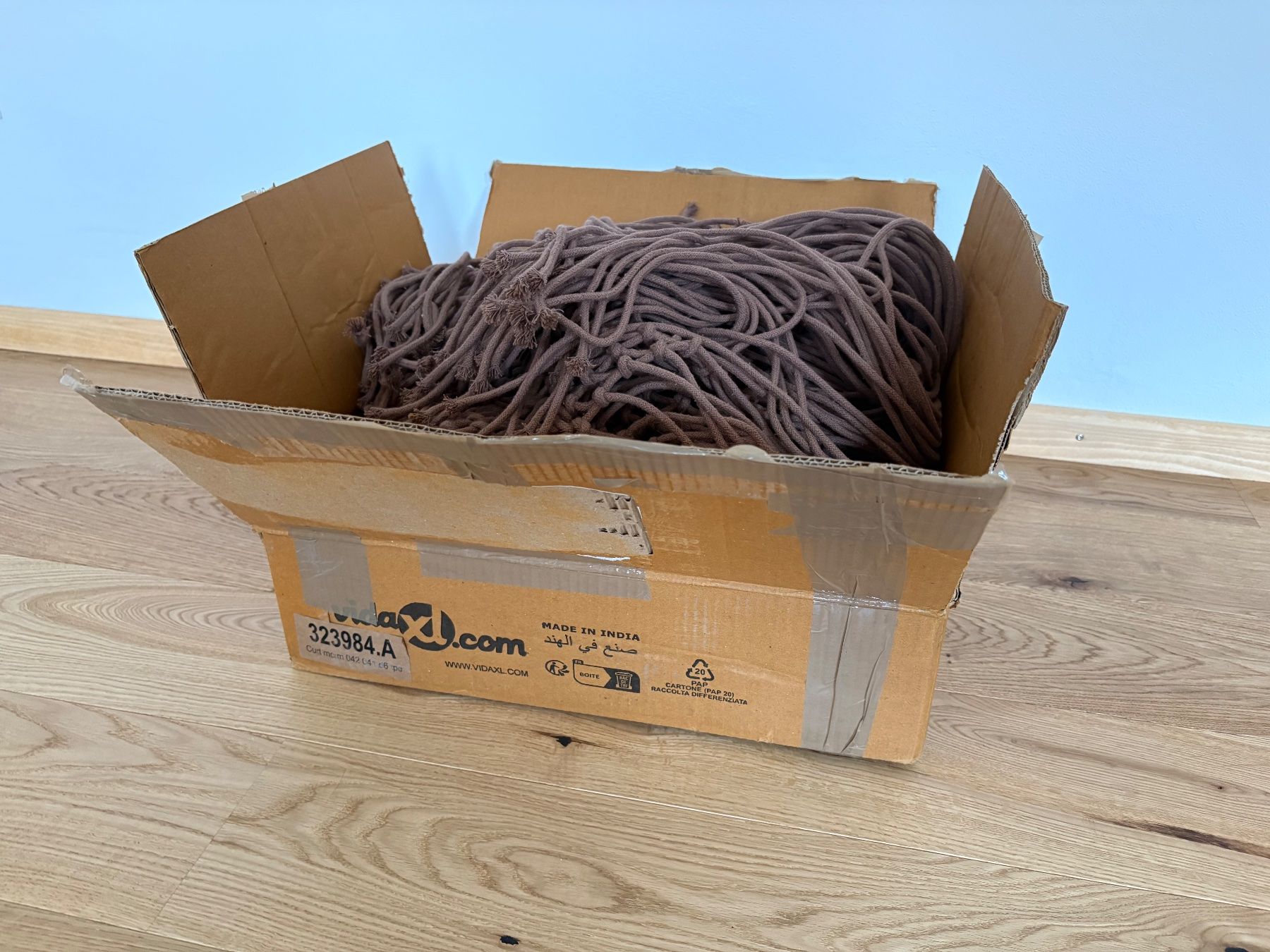 Alle Dekorationen: Makramee braun 140x240cm Baumwolle – Neu (gemäss Beschreibung) aus Biglen von Schweingruber 2