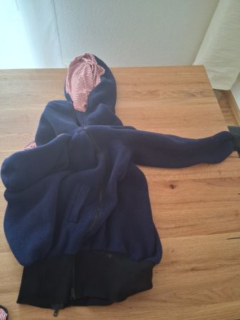 1 Stk. Damentragejacke aus Fleece für Babytrage Grösse: M