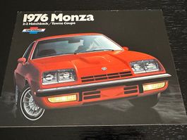 Prospekt 1976 Chevrolet Monza