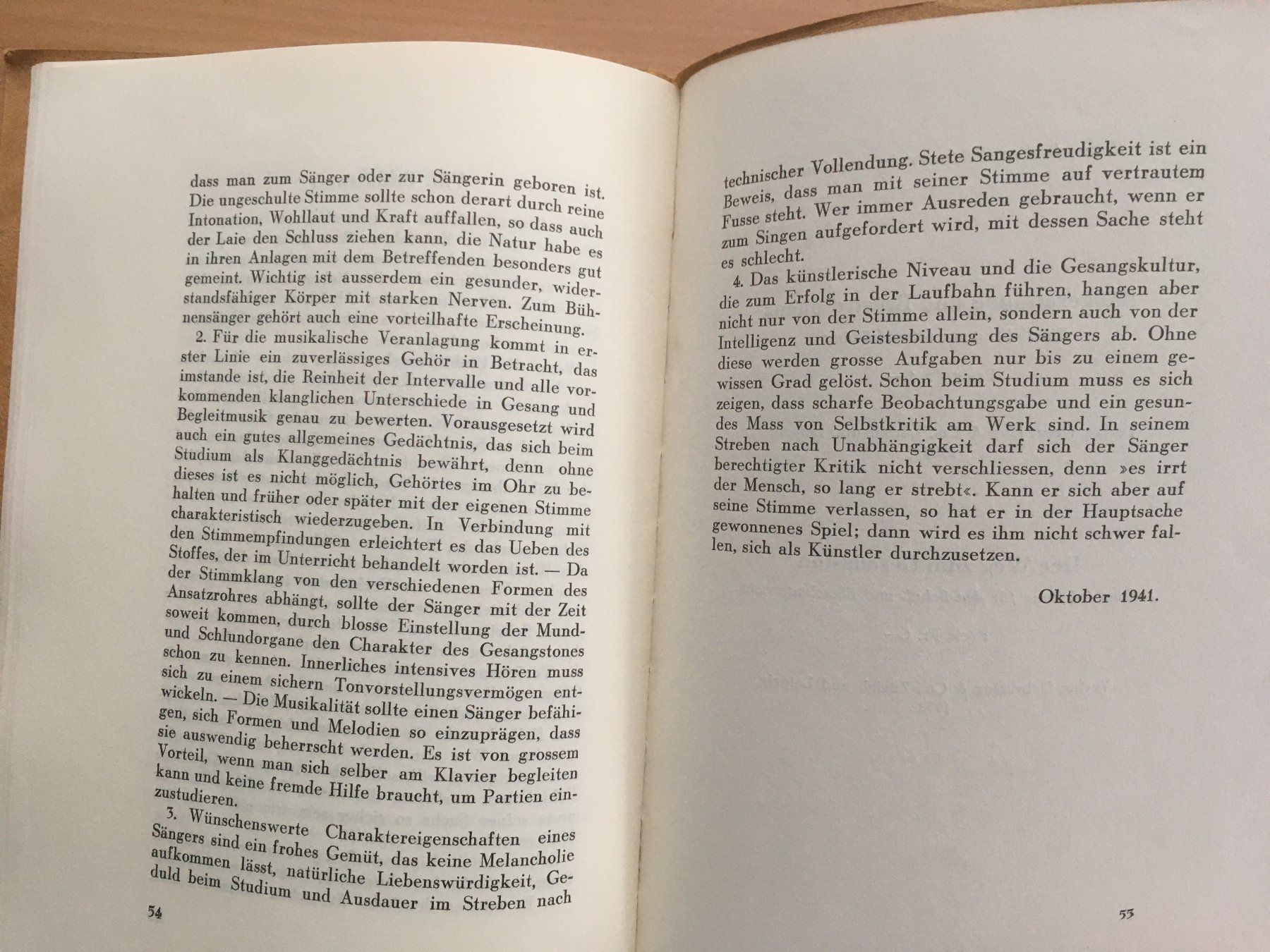 Libri: Ausschnitte aus der Gesangstechnik (1941) – Usato da Grenchen venduto da Kogi7 7