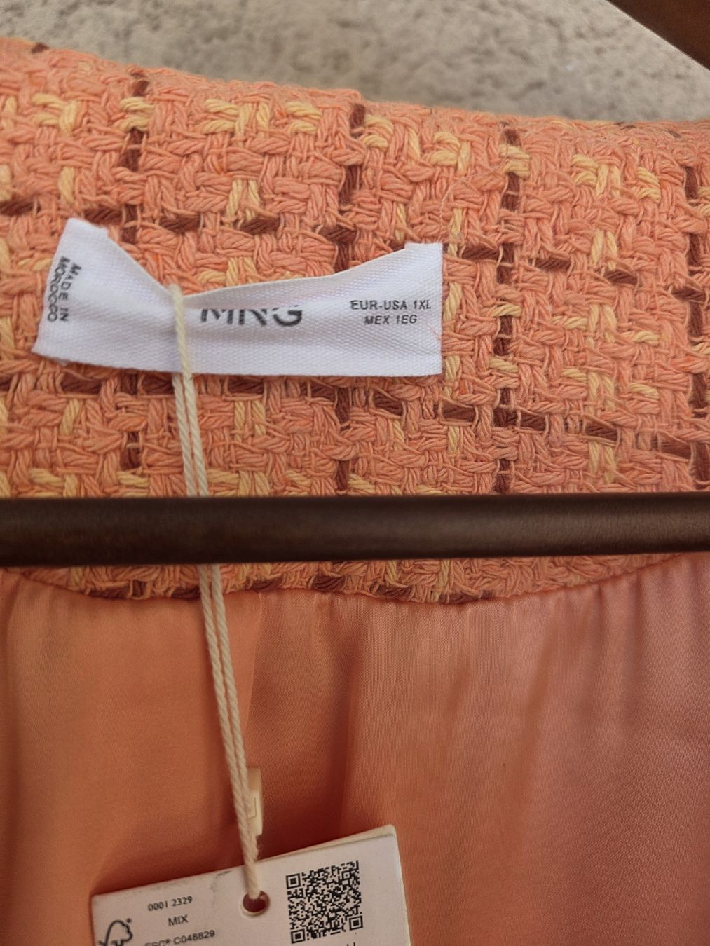 Mango Giacche: Veste orange Mango – Nuovo e nell'imballaggio originale da Yverdon-les-Bains venduto da enzine 2