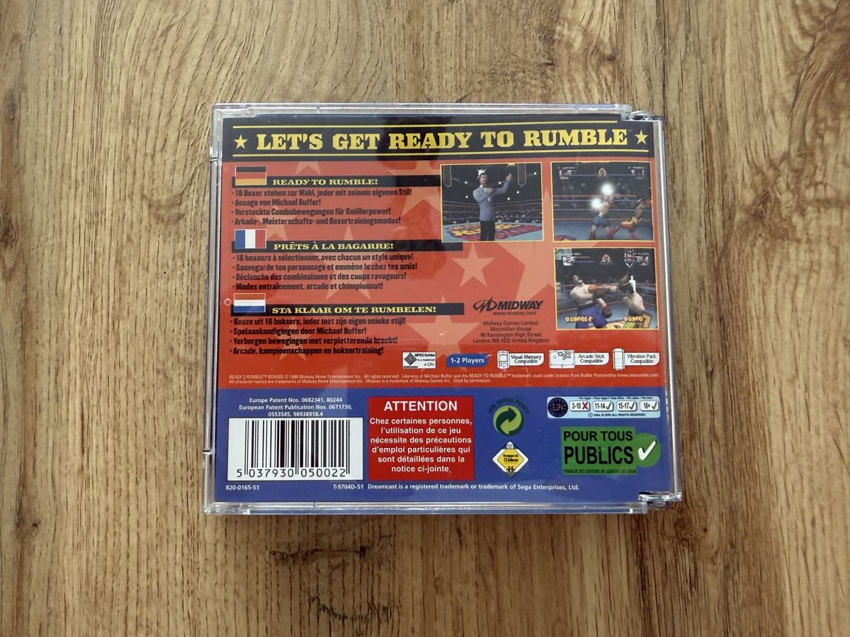Sega Giochi: Dreamcast Ready 2 Rumble Boxing - Selten – Nuovo (secondo la descrizione) da Wetzikon ZH venduto da Rap_vh2l 2