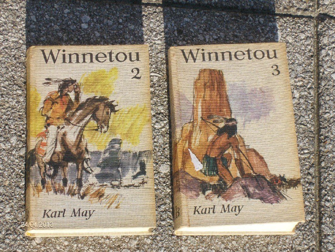 Bücher: Karl May Winnetou 2 3 Mark Twain  Bücher – Gebraucht aus Schlattingen von Schmidi50 1