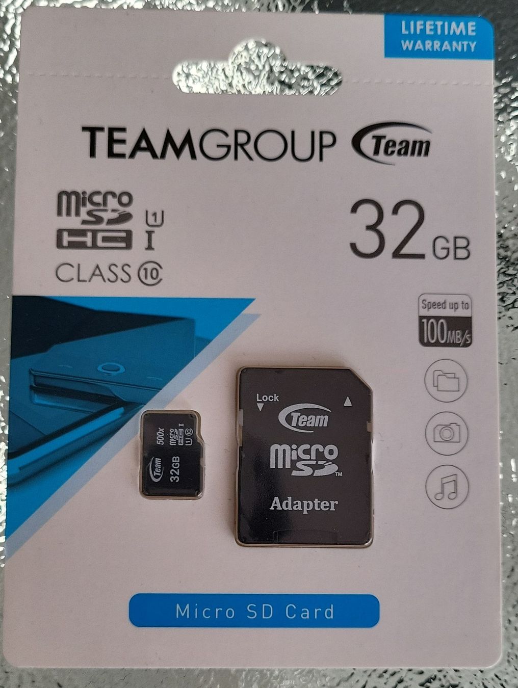 Schede di memoria: Neue Teamgroup Micro SD-Karte 32GB mit Adapter! – Nuovo e nell'imballaggio originale da Zollbrück venduto da Swissrace2