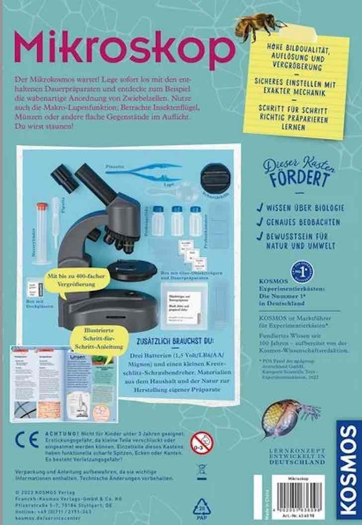 Microscopi: Mikroskop Kosmos – Nuovo e nell'imballaggio originale da Menziken venduto da Nora023 1