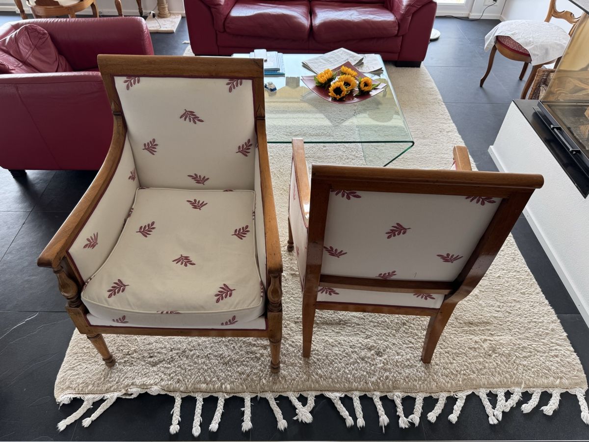 Poltrone: 2 fauteuils anciens, style Louis – Usato da Vevey venduto da PriskaK