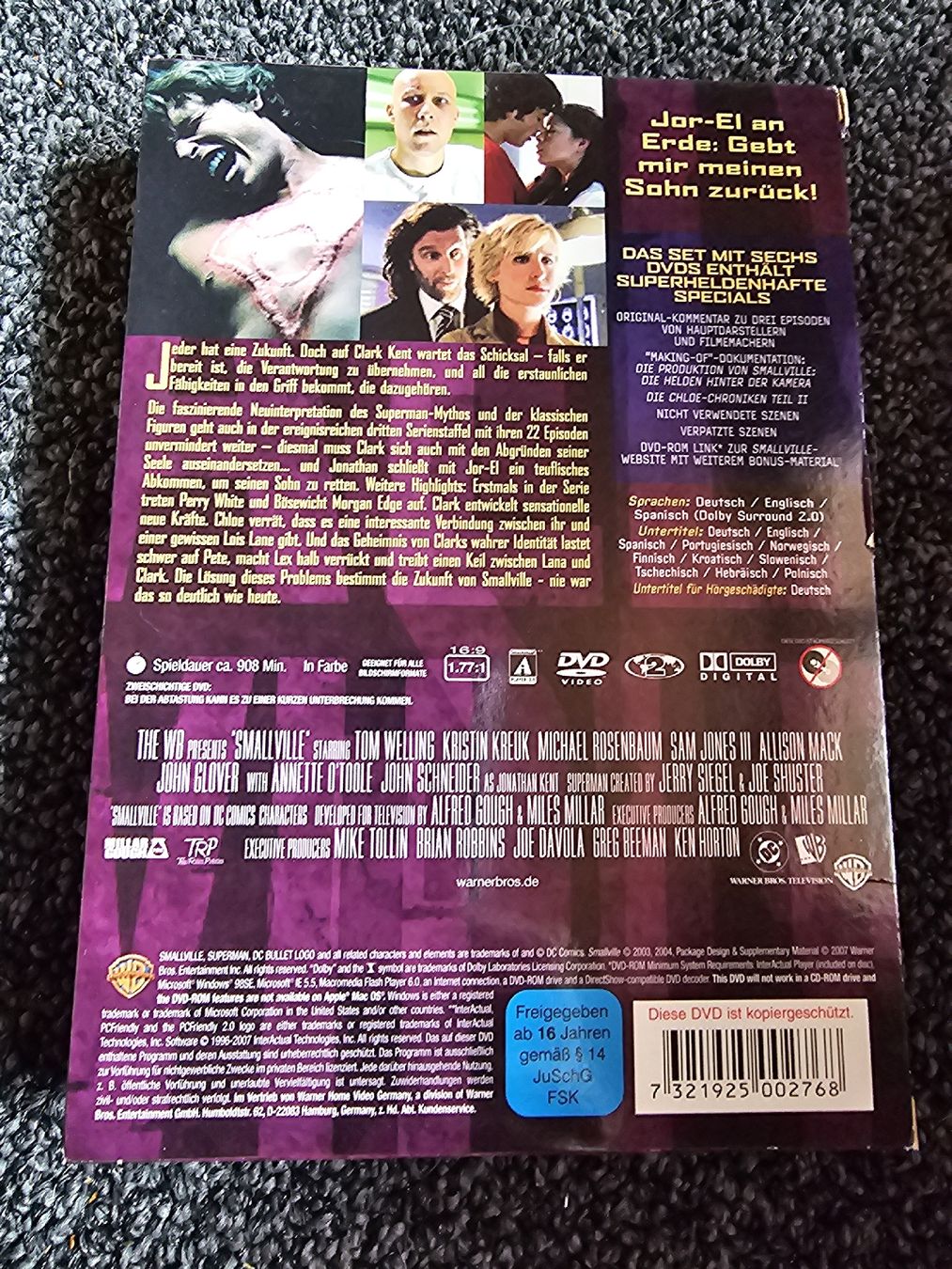Tutti i DVDs: Smallville - Die komplette dritte Staffel  – Usato da Ruswil venduto da jan_bxl5 1