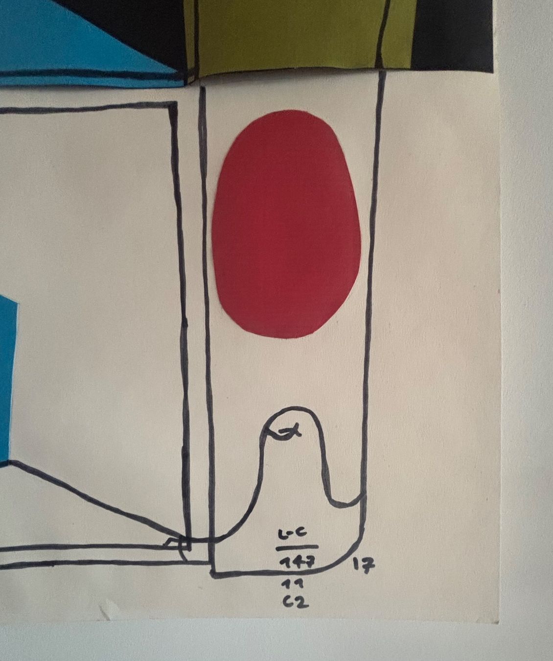 Dipinti: Le Corbusier Collage – Usato da Lüchingen venduto da Eeizo 4