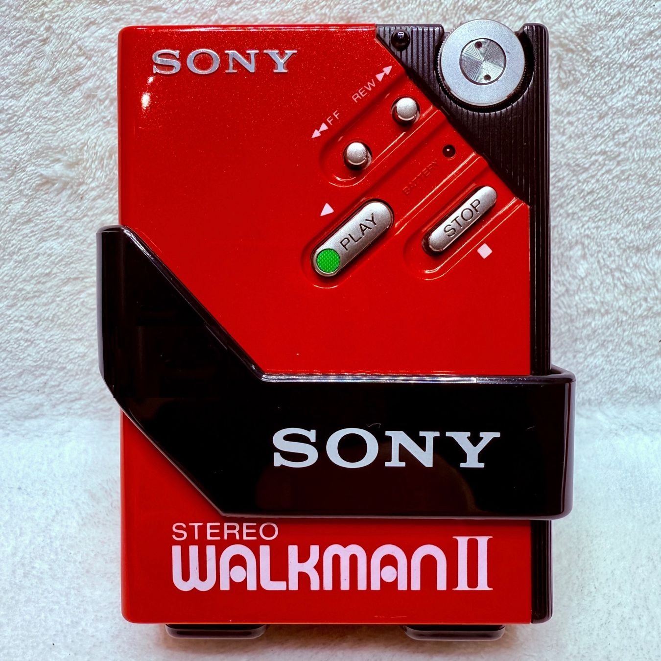 Sony Tragbarer Mediaplayer: Sony Walkman WM-2 rot #256 – Gebraucht aus Vorderthal von WalkmanClinic