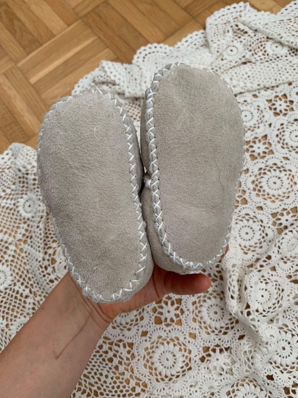 Scarpe per ragazzi: Chaussons Lamfell Gr.20 ( 1 ans) – Nuovo (secondo la descrizione) da Moutier venduto da chDuplessy 1