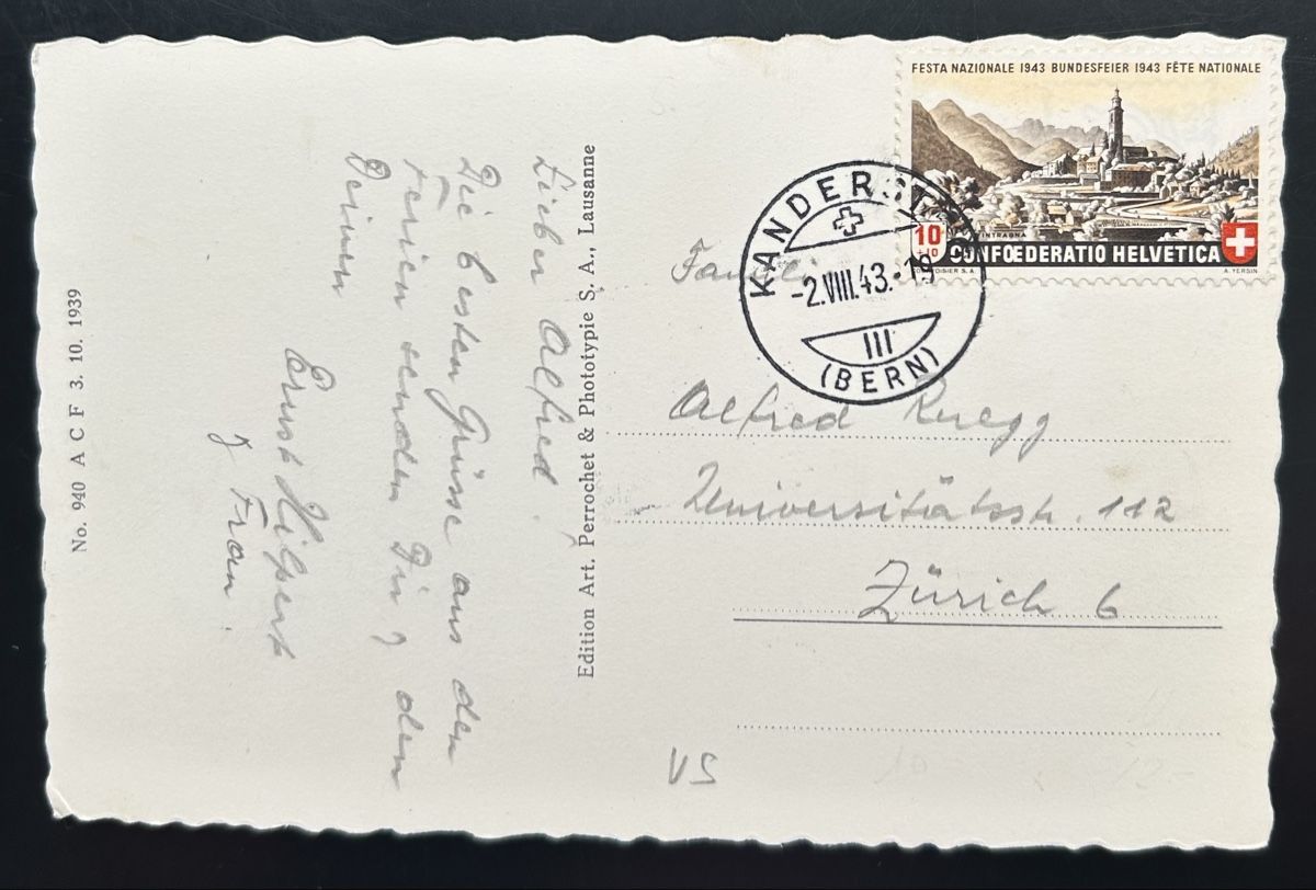 Cartoline postali: Ferden Kippel im Lötschental  – Usato da Horw venduto da Tellbub 1
