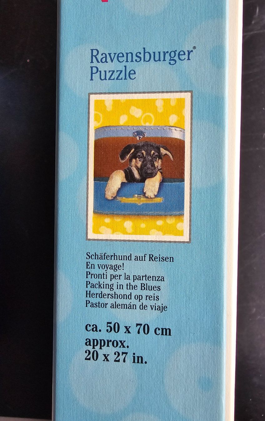 Ravensburger Puzzle: Puzzle Ravensburger 1000 Teile - Schäferhund – Usato da Altstätten SG venduto da Carrybones 1