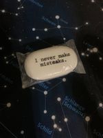 Radiergummi: "I never make misteakes"