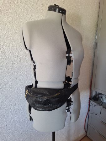 Glitzer Bauchtasche