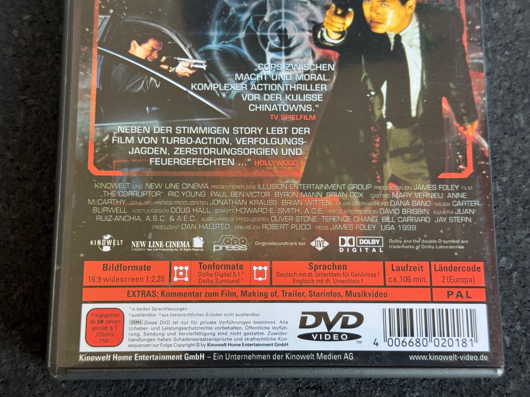 Alle DVDs: CORRUPTOR "Im Zeichen der Korruption" DVD DE/EN – Gebraucht aus Fribourg von tschjoly 3