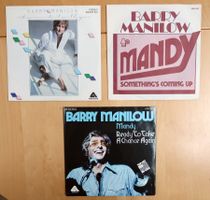 BARRY MANILOW - 3 VINYL SINGLES (VG - NM)