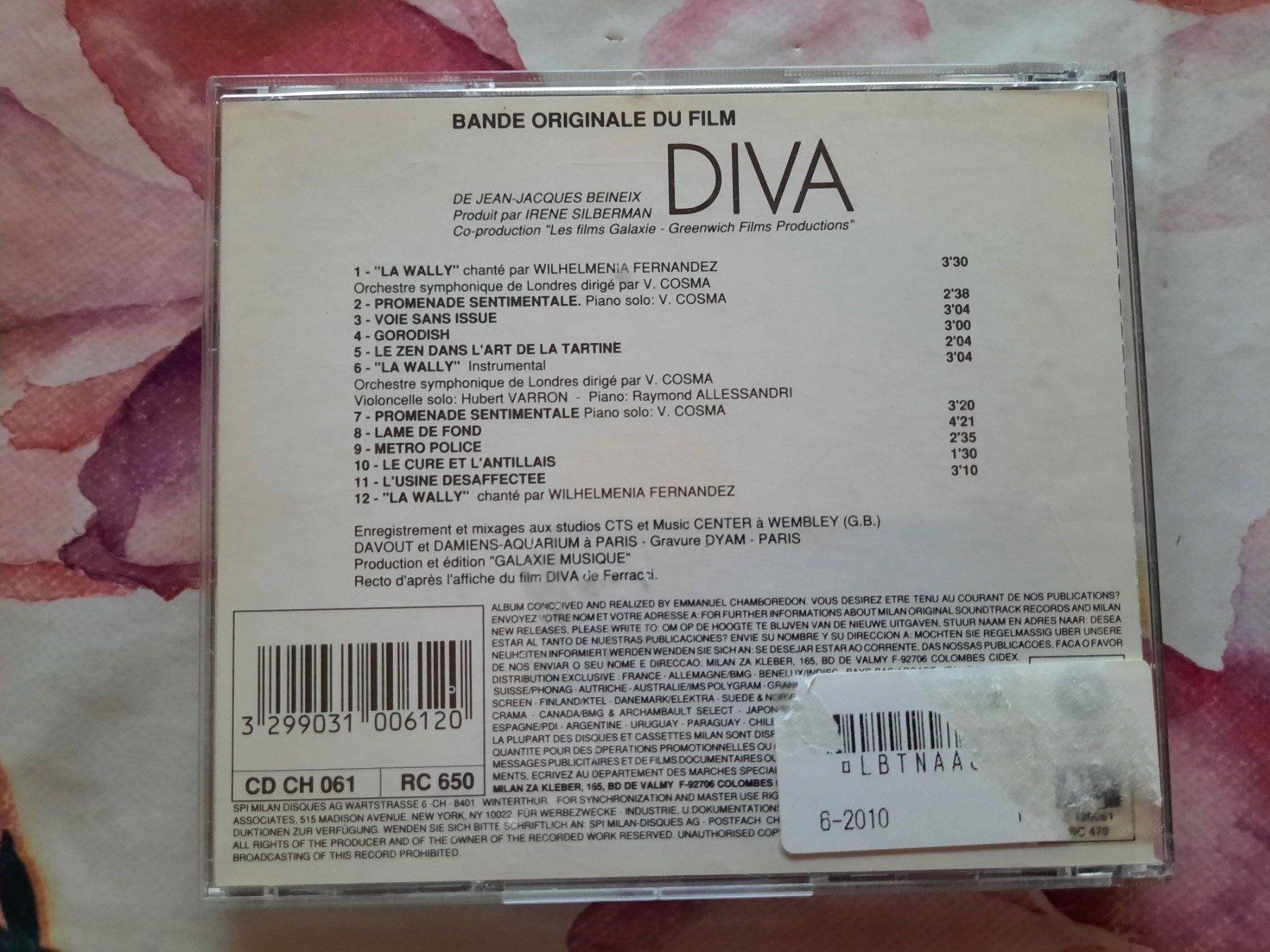 CDs: CD Bande originale du film DIVA – Gebraucht aus Pully von bro_n52j 1