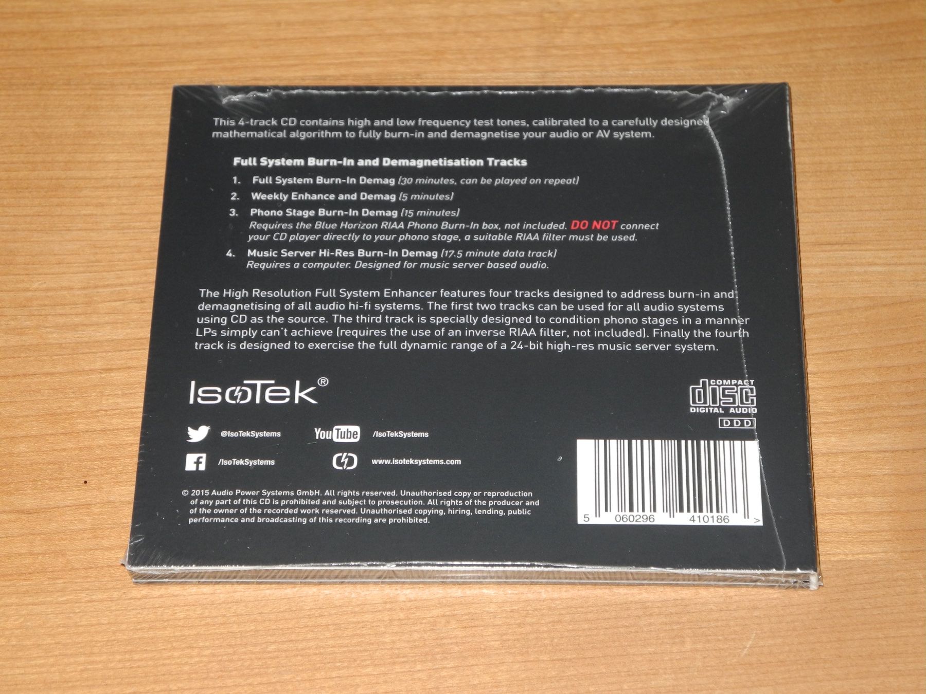 Verstärker: ISOTEK HIGH RESOLUTION FULL SYSTEM ENHANCER - NEU! – Neu und originalverpackt aus Fahrwangen von Swirl2 1