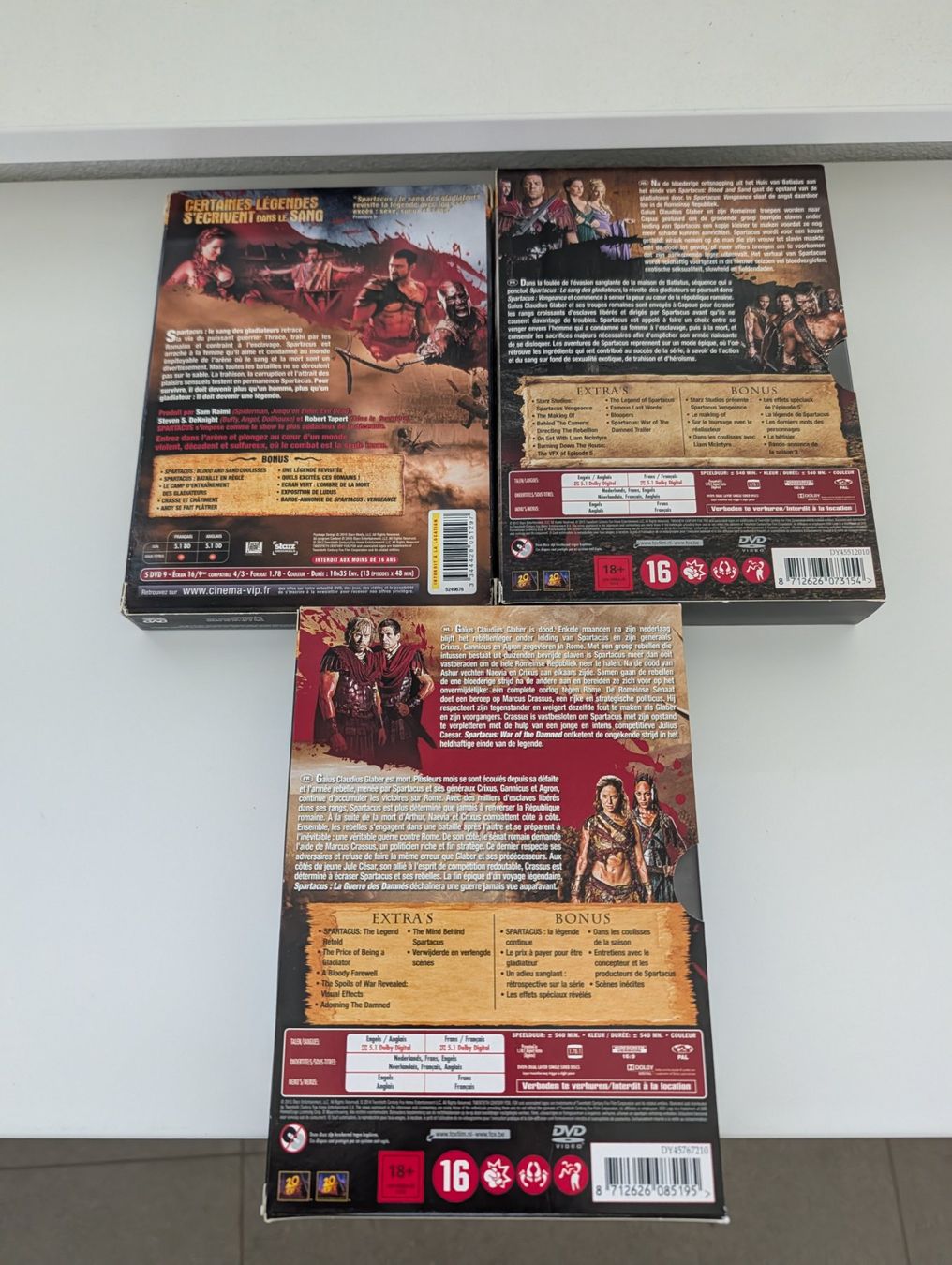 Tutti i DVDs: Spartacus - Intégral 3 saisons – Nuovo (secondo la descrizione) da Echallens venduto da michllbis 2