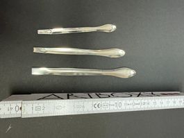 Set mit 3 Spateln, Löffelspatel